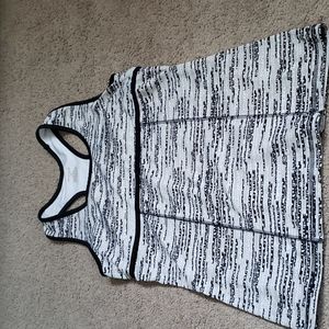 Exertek size large tank with built in bra